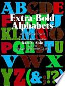 Extra-bold Alphabets