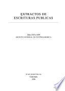 Extractos de escrituras públicas