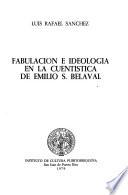 Fabulación e ideología en la cuentística de Emilio S. Belaval