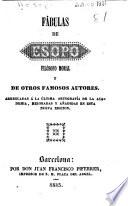 Fábulas de Esopo filósofo moral y de otros famosos autores