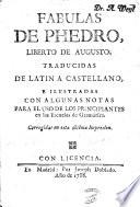 Fabulas de Phedro, Liberto de Augusto