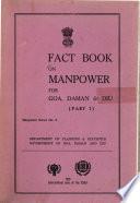 Fact Book on Manpower for Goa, Daman & Diu