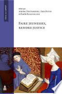 Faire jeunesses, rendre justice