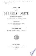 Fallos de la Corte suprema de justicia de la nación