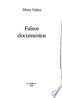 Falsos documentos
