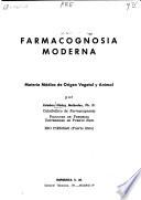Farmacognosia moderna