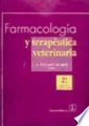Farmacología y terapéutica veterinaria