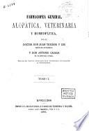 Farmacopea general, alopática, veterinaria y homeopática