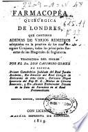 Farmacopea quirúrgica de Londres,