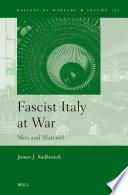 Fascist Italy at War