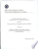 Fast And Furious: A Comprehensive Collection Of U.S. Government Documents To 2017