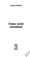 Fauna social colombiana