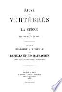 Faune des vertébrés de la Suisse