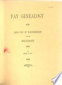 Fay Genealogy