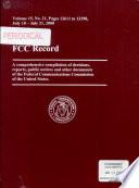 FCC Record