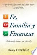 Fe, familia y finanzas