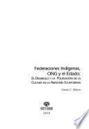 Federaciones indígenas, ONG y el Estado