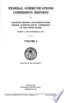 Federal Communications Commission reports