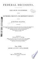 Federal Decisions: Landlord and tenant