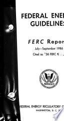 Federal Energy Regulatory Commission Reports