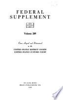 Federal Supplement