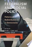 Federalism and Social Policy