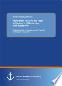 Federalism Vis a Vis the Right to Freedom of Movement and Residence