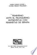 Feminismo ante el franquismo