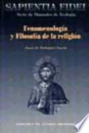 Fenomenología y filosofía de la religión