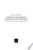 Fernando de Herrera, Góngora y Soto de Rojas