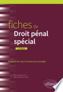 Fiches de Droit pénal spécial