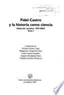 Fidel Castro y la historia como ciencia
