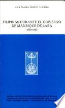 Filipinas durante el gobierno de Manrique de Lara, 1653-1663
