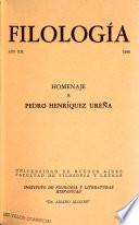 Filología