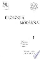 Filología moderna