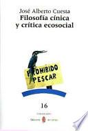 Filosofía cínica y crítica ecosocial