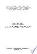 Filosofía de la comunicación