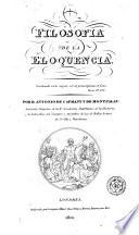 Filosofía de la eloqüencia