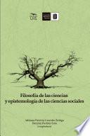 Filosofía de las ciencias y epistemología de las ciencias sociales