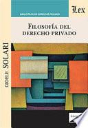 Filosofía del derecho privado