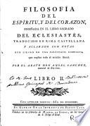 Filosofía del espíritu y del corazón