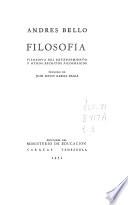 Filosofía: Filosofía del entendimiento y otros escritos filosoficas