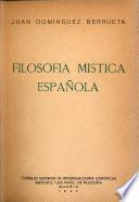 Filosofía mística española
