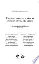 Filosofía y teorías políticas entre la crítica y la utopía