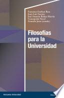 Filosofías para la Universidad