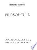 Filosofícula