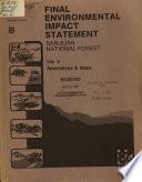 Final Environmental Impact Statement for the San Juan National Forest Land and Resource Management Plan, Archuleta, San Juan, La Plata, Montezuma, Dolores, Mineral, Hinsdale, Conejos, San Miguel and Rio Grande Counties, Colorado