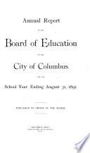 Financial Report of the Board of Education of the City School District of Columbus, Ohio for the Fiscal Year...