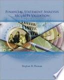 Financial Statement Analysis and Security Valuation