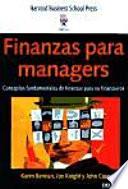 Finanzas para managers